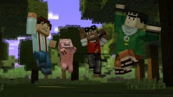 Minecraft: Story Mode Screenshot